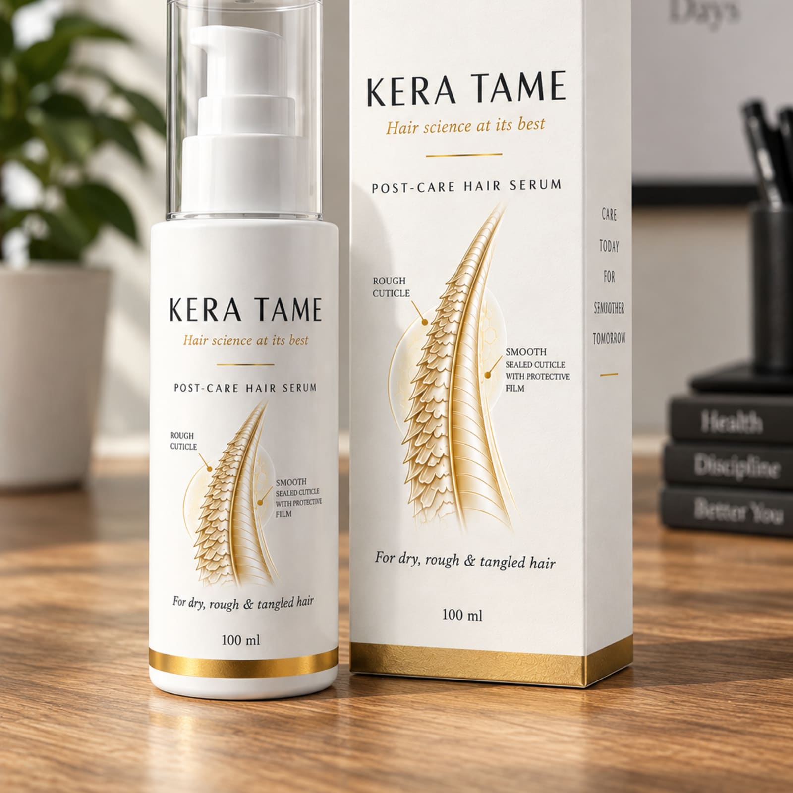 Kera Tame — Post-Care Hair Serum — image 1